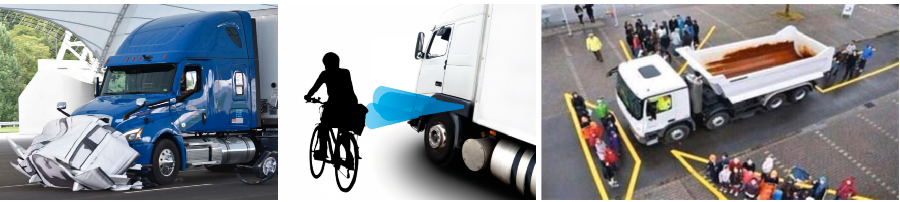 Logistic truck side detection DVS,FORS,CLOCS