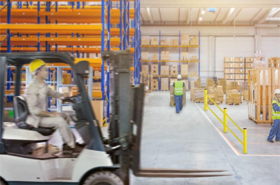 Forklift truck collision avoidance