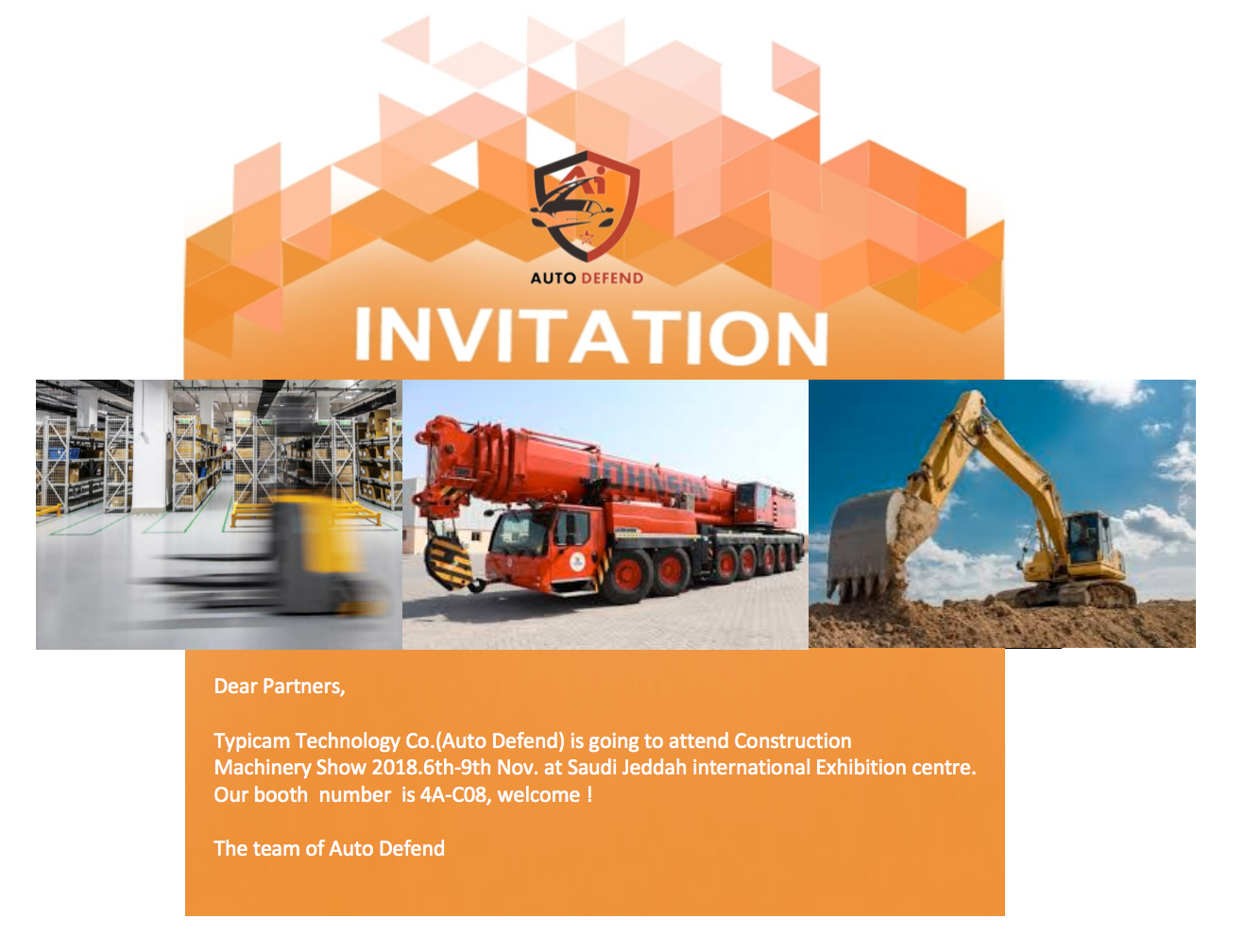 Construction Machinery Show 2018