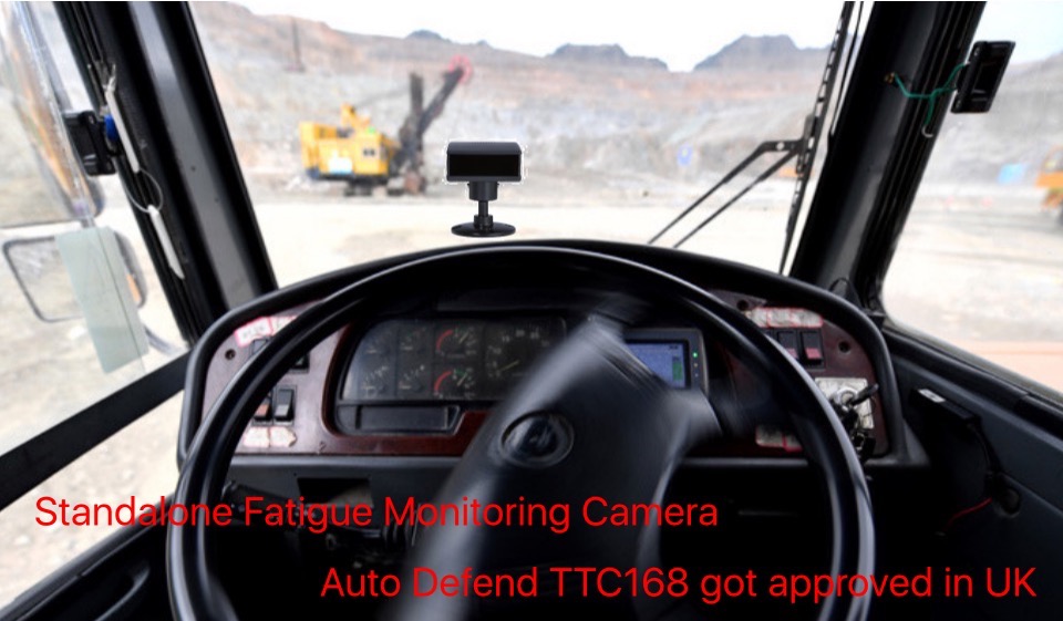 Standalone Fatigue monitoring camera - Auto Defend TTC168 got approved in UK.