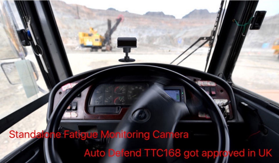 Cámara independiente de monitoreo de fatiga - protección automática TTC168 aprobada en U.K.