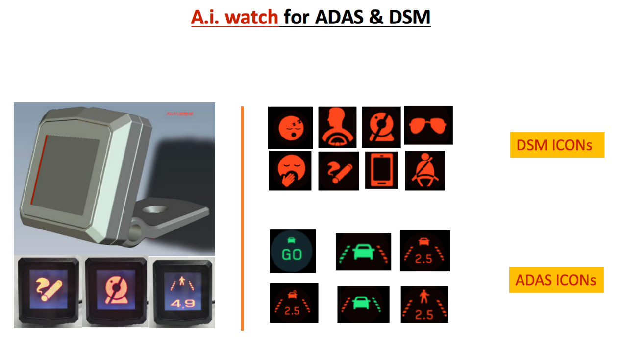 La pantalla Auto Defend A.i. Mini proporciona al conductor consejos visuales sobre el ruido ambiental de la cabina