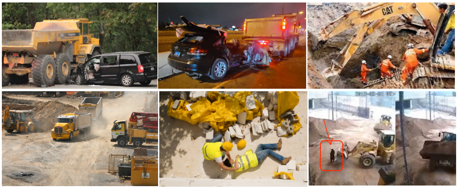 Construction truck collision avoidance 
