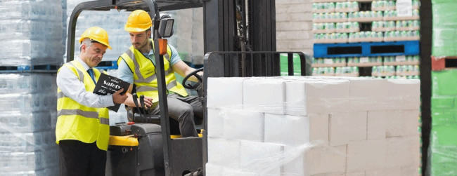 Forklift truck collision avoidance