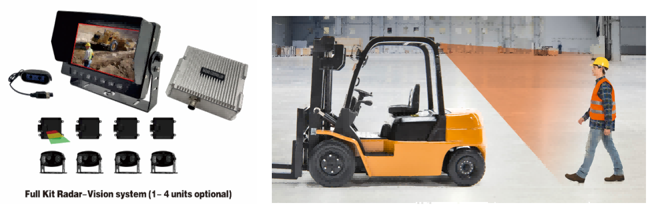 Forklift truck collision avoidance